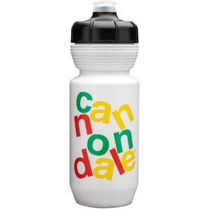 Cannondale Gripper Stacked Bottle 600ml White/Yellow uni