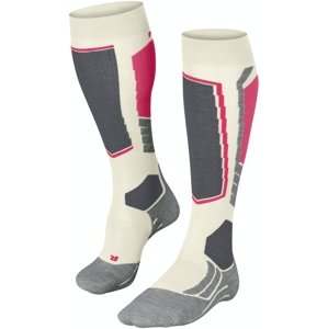 Falke SK2 Women Knee-high Socks - off-white/red 41-42