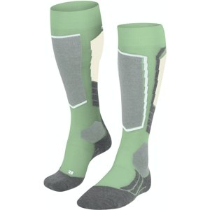 Falke SK2 Wool Women Knee-high Socks - quiet green 39-40