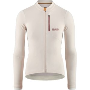 PEdALED W'S Odyssey Longsleeve Jersey - Off-White L
